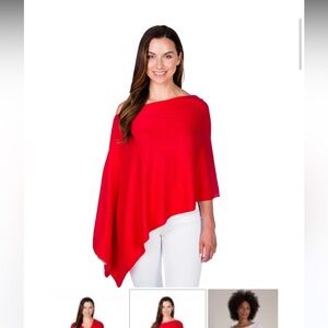 Alashan cashmere poncho